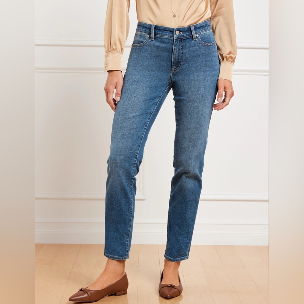 Talbots Flawless Slim Ankle Jeans
